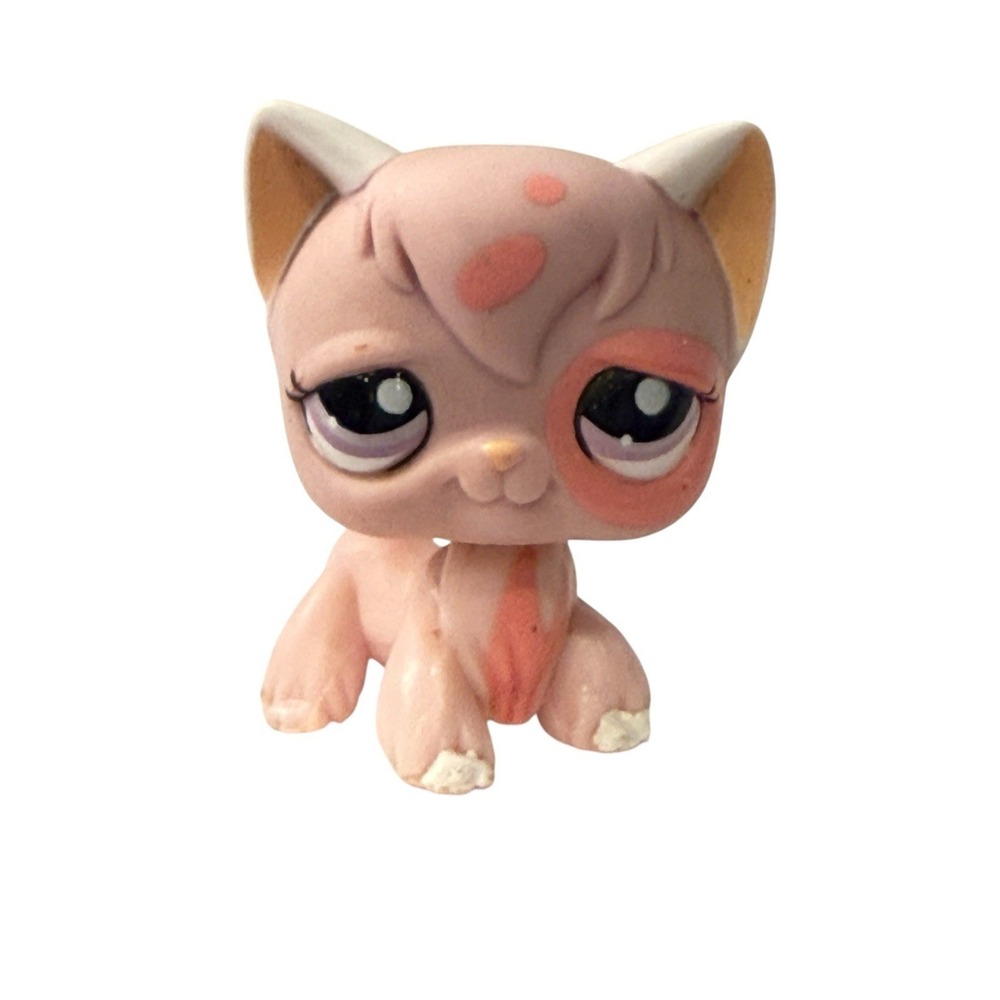 Littlest Pet Shop LPS G2 #1726 Angora Longhair Cat Authentic Rare